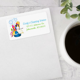 Städning Städning tjänster för designhus Adressetikett