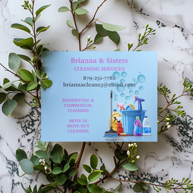 Städning tjänst flygblad (Skapare uppladdad)