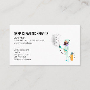 Städning tjänster   Cleaner Guy Visitkort
