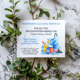 Städning tjänster flygblad