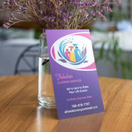 Städning tjänster flygblad