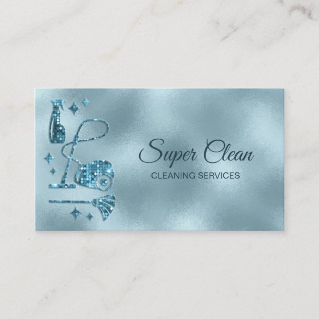 Städning tjänster för Maid Städning House professi Visitkort (Framsida)