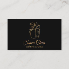 Städning tjänster för Maid Städning House professi Visitkort