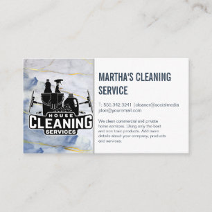 Städning tjänster Maid Städning Verktyg Business Visitkort