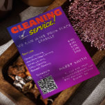 Städning tjänster som har en Pris sökning för ansl Inbjudningar<br><div class="desc">Flyer för att städning anpassade med kontaktinformation,  plus fyrkr-kod för att länka direkt till din kontakt,  ditt instagram eller din kalender för att schemalägga en möte för dina tjänster,  redigera de tjänster du erbjuder och förbättra ditt städning tjänsteföretag</div>