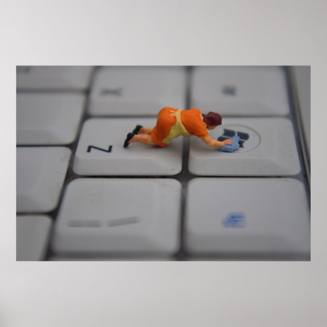 Städning Windows Poster (Framsidan)