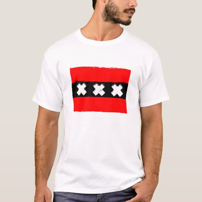 Stads- Amsterdam T-shirt (Framsida)
