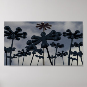 Stads- blommor poster