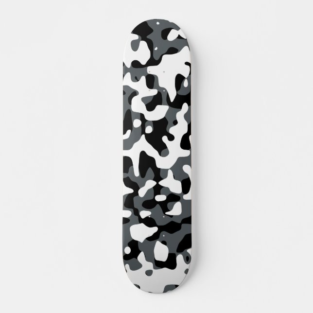 Stads- Camo 1 däck Skateboard Bräda 21,5 Cm (Framsida)