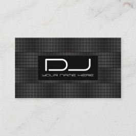 Stads- DJ-visitkortar för hip hop Visitkort