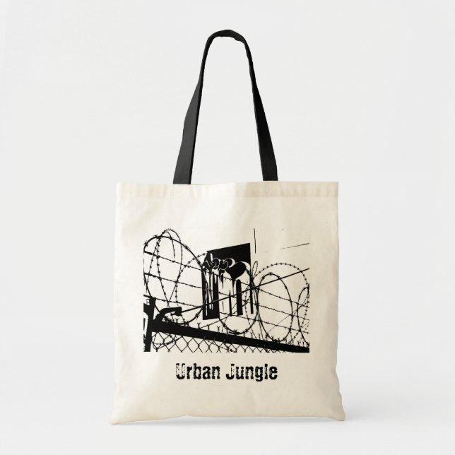 Stads- djungel tygkasse (Framsidan)