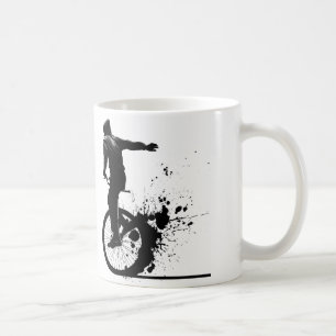 Stads- enhjuling kaffemugg