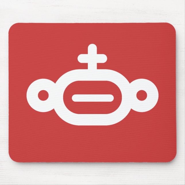 Stads- främmande logotyp Mousepad Musmatta (Framsidan)