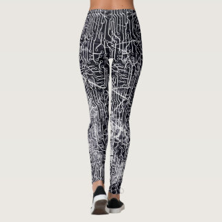 Stads- gatastil går runt stiger ombord leggings