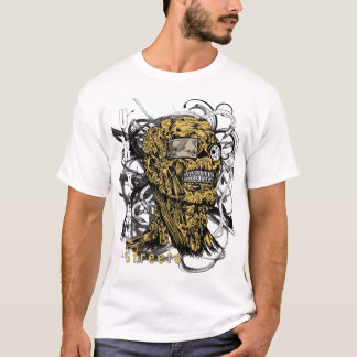 Stads- gator smutsar ner tee shirt