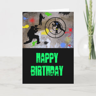 Stads- gerillasoldatPaintball Kort