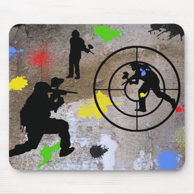 Stads- gerillasoldatPaintball Musmatta (Framsidan)