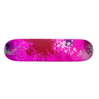 Stads- Grungerosor Skateboard Bräda 20 Cm