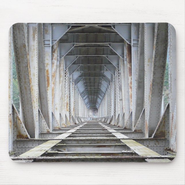 Stads- industriell virvel musmatta (Framsidan)