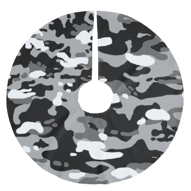 Stads- kamouflage III Julgransmatta Borstad Polyester (Framsidan)