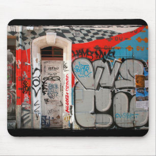 Stads- konstgraffitis musmatta