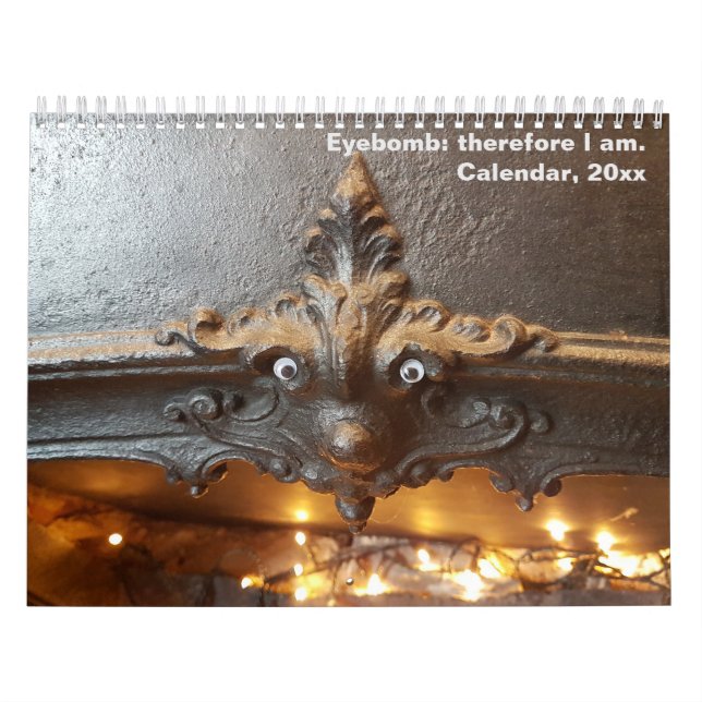 Stads- konstkalender: eyebombing kalender (Omslag)