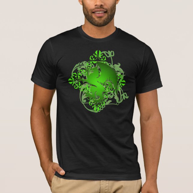 Stads- manar för Grunge för fantasigröntgrip T Shirt (Framsida)