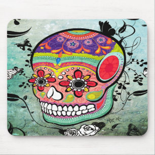 Stads- Muerte för tatuering day of the dead Musmatta