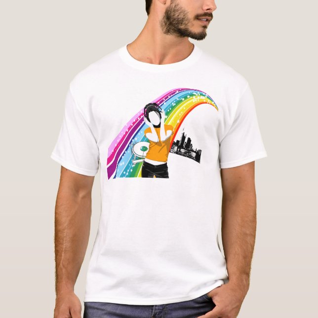 Stads- musik t shirt (Framsida)