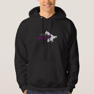 Stads- rörelseHoodie - "flickastil ", Tröja Med Luva