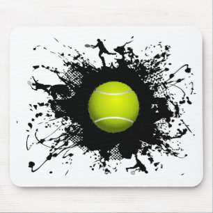Stads- stil för tennis musmatta