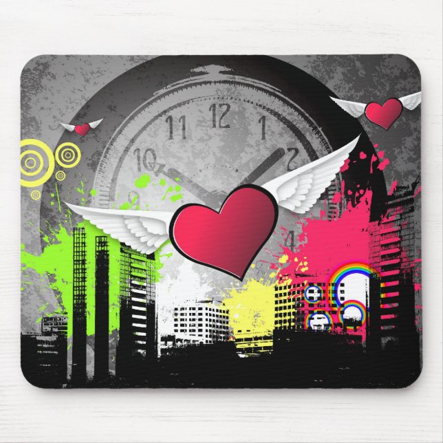 Stads- stil Mousepad Musmatta (Framsidan)