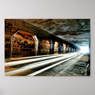 Stads- tunnel poster