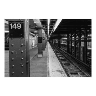 Stads- tunnelbananfoto fototryck