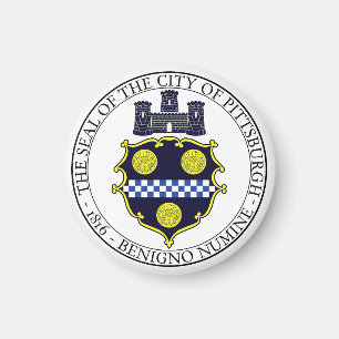 Stadsäl för Pittsburgh Magnet