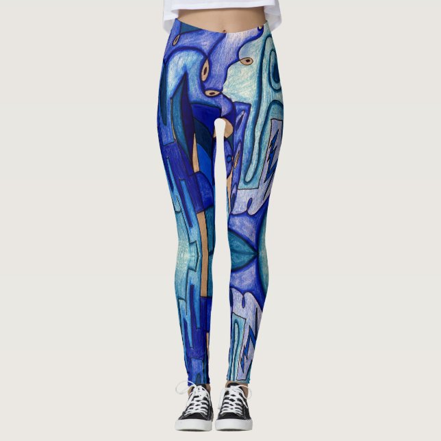 Stadsbild Leggings (Framsida)