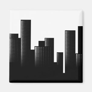 stadsbild magnet