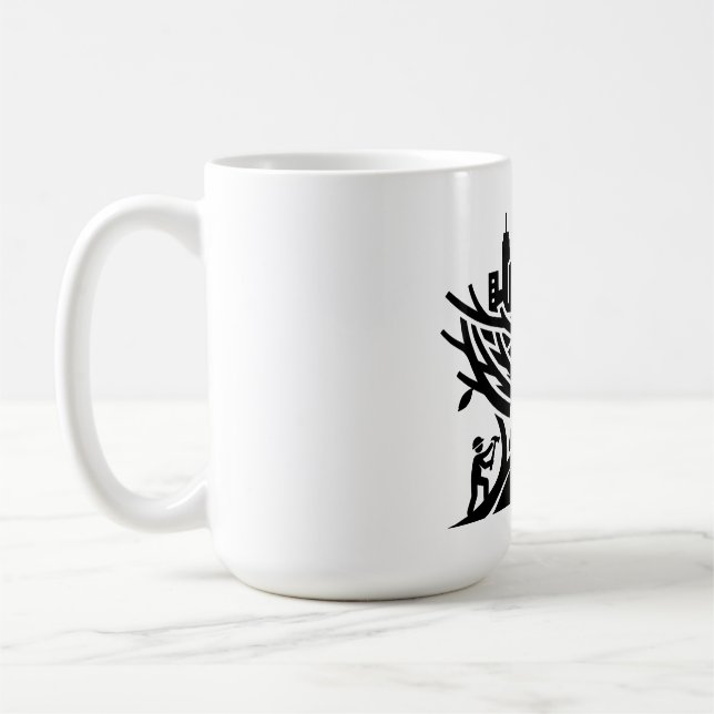 Stadsbobyggare konstruerar en massiv ny värld kaffemugg (Vänster)