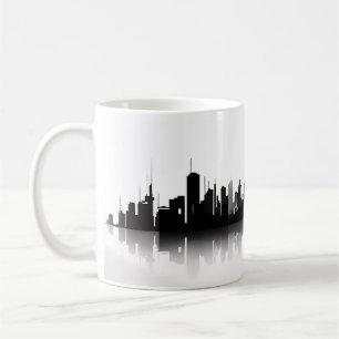 Stadsbyggnad kaffemugg