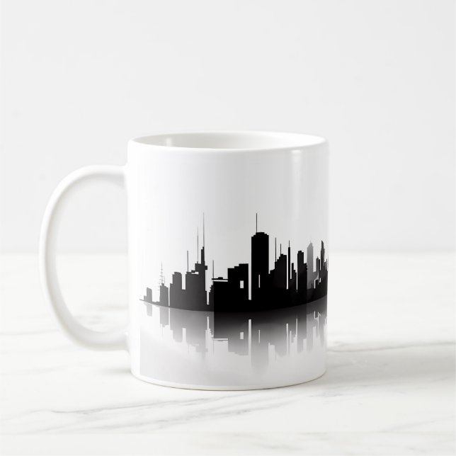 Stadsbyggnad  kaffemugg (Vänster)