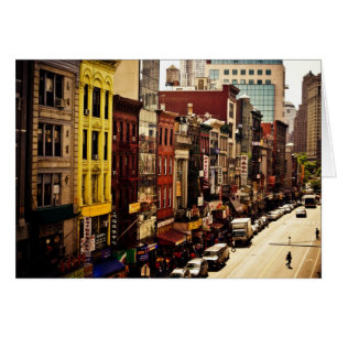 Stadsdensitet - New York City Hälsningskort