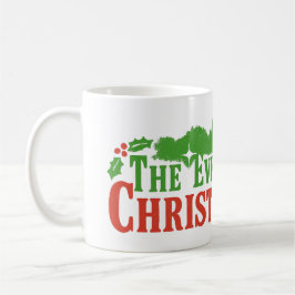 Städsegrön julgran titel kaffemugg