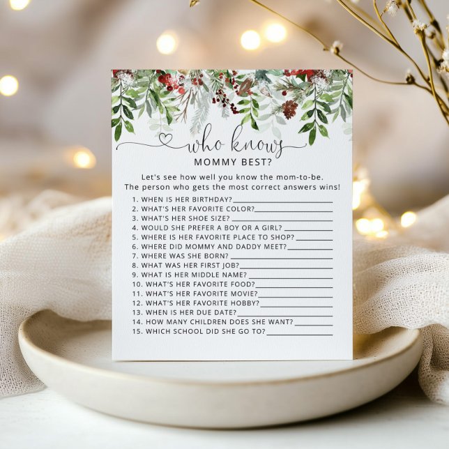 Städsegrön vem känner mamma bäst spel (Skapare uppladdad)