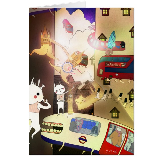 Stadsflykt 2013 hälsningskort (Framsidan)