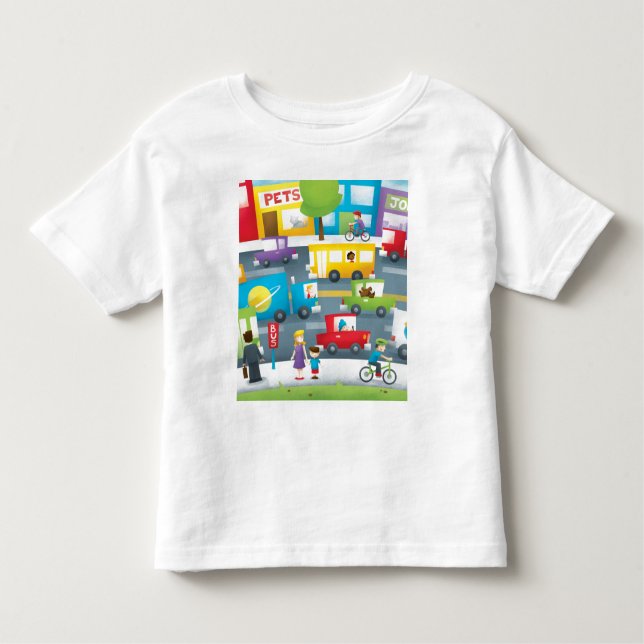 Stadsgata T Shirt (Framsida)