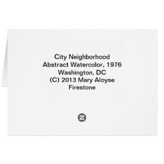 Stadsgrannskap Hälsningskort