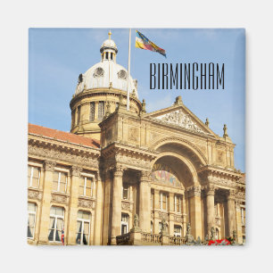 Stadshus i Birmingham, England UK Magnet