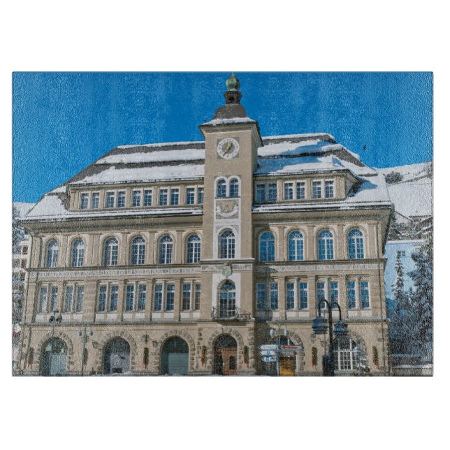 Stadshus i St Moritz (Framsidan)