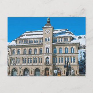 Stadshus i St Moritz, Schweiz Vykort