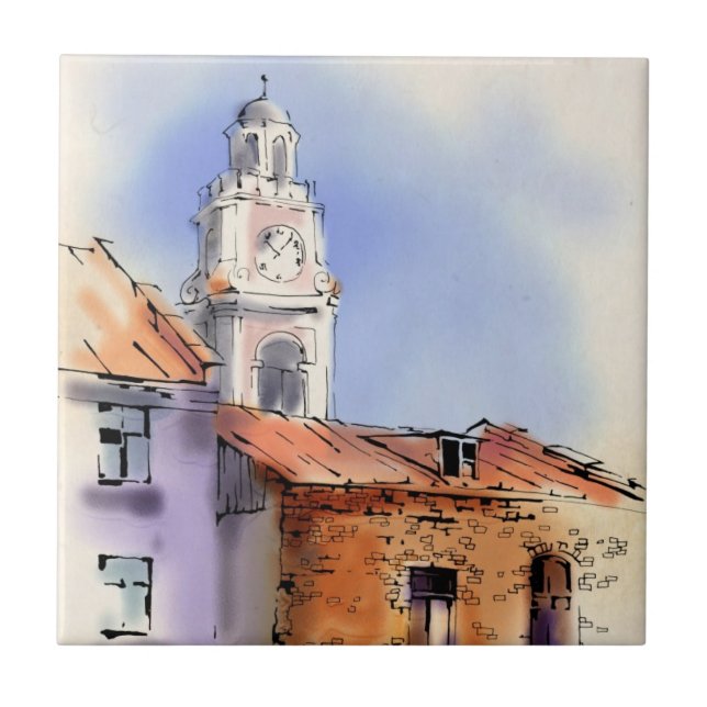 Stadshus Kakelplatta (Framsidan)